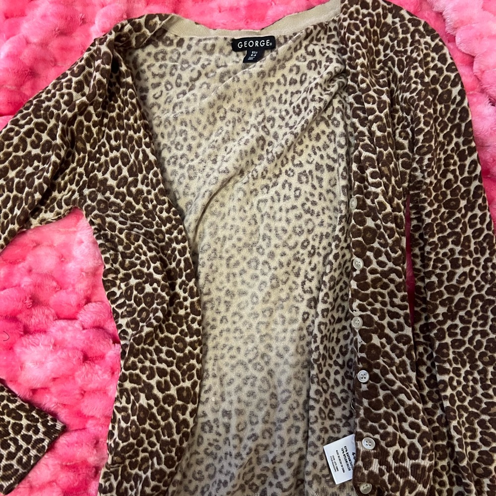 George Leapird Print Top